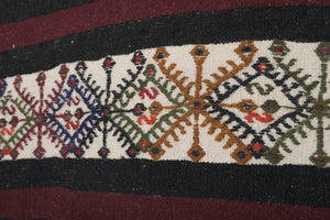 Vintage Turkish Kilim Runner 2'2'' x 15'2''