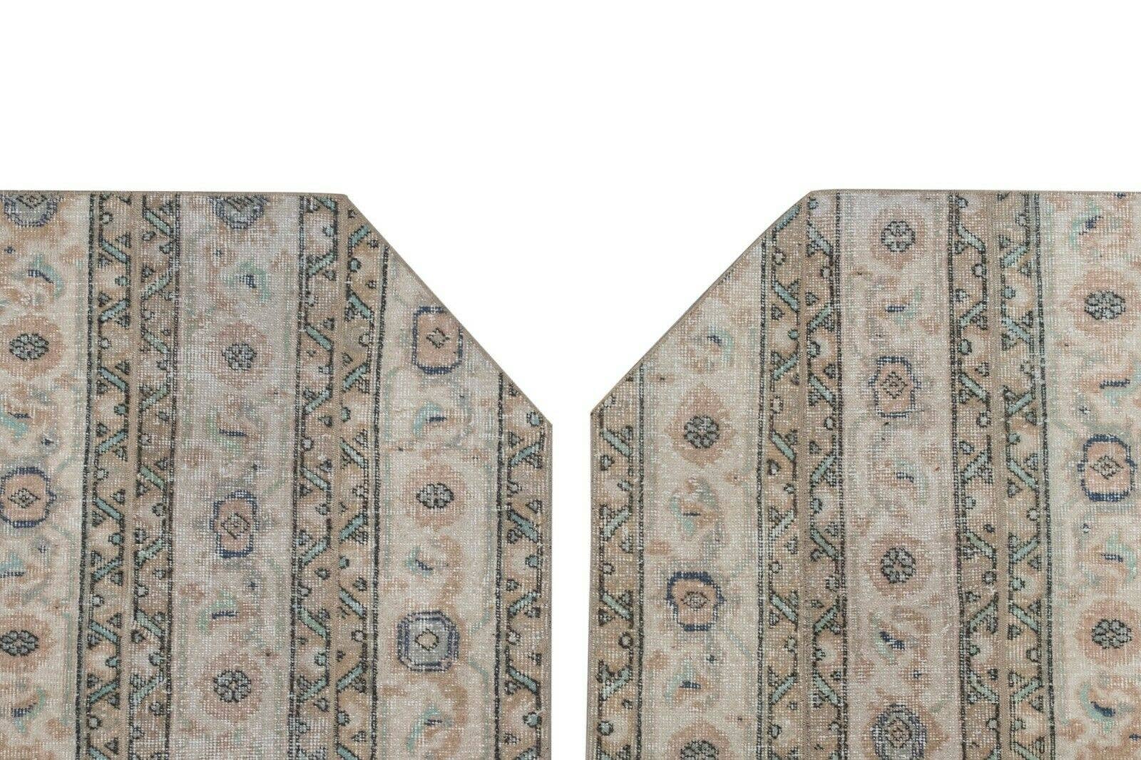 Vintage Turkish Yastik Rugs Set of 2 | 40'' x 41''