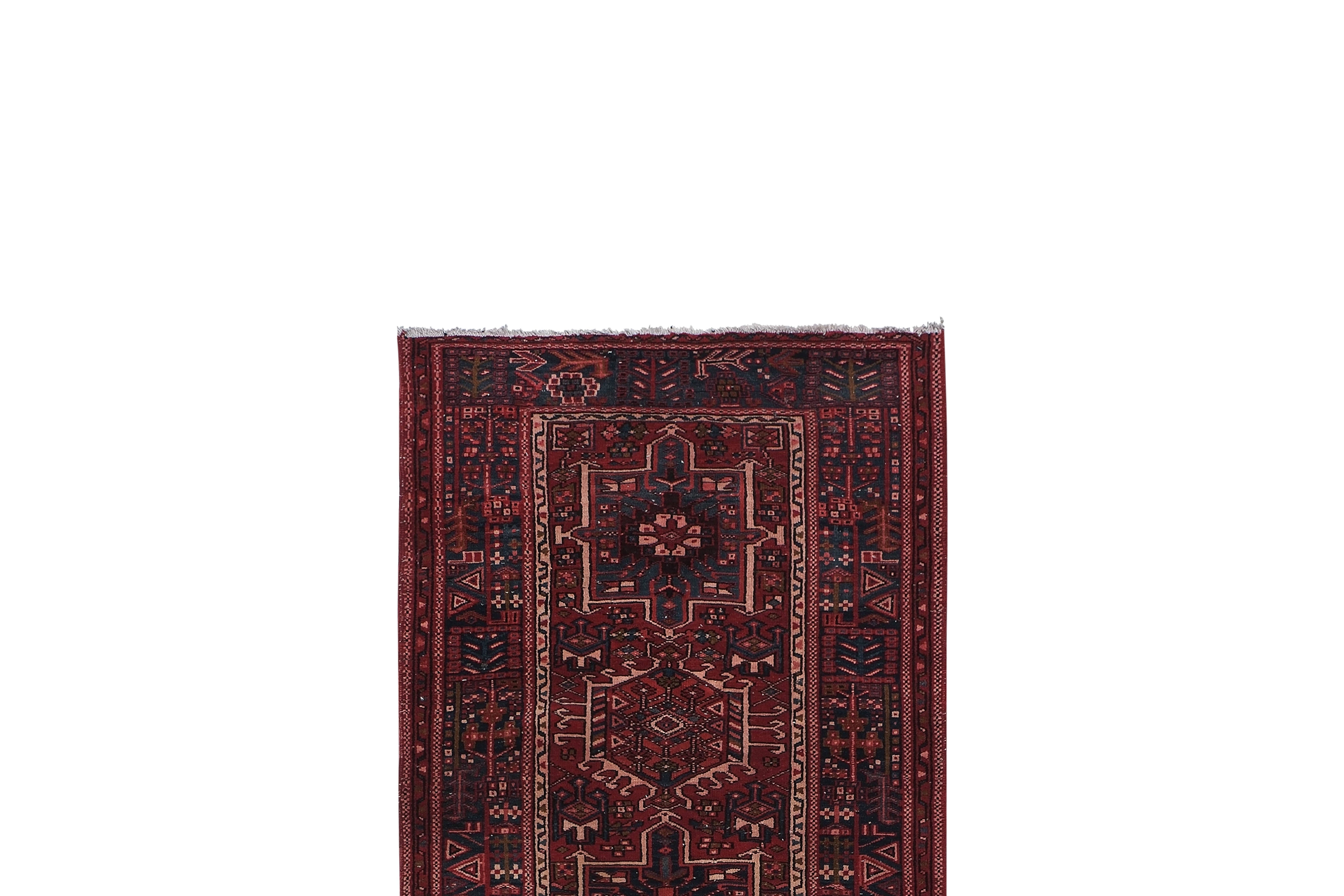 Vintage Turkish Anatolian Runner Rug 3'8'' x 10'8''