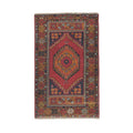 Vintage Turkish Anatolian Rug 3'7'' x 5'5''