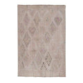 Vintage Turkish Kilim Rug 5'2'' x 7'3''