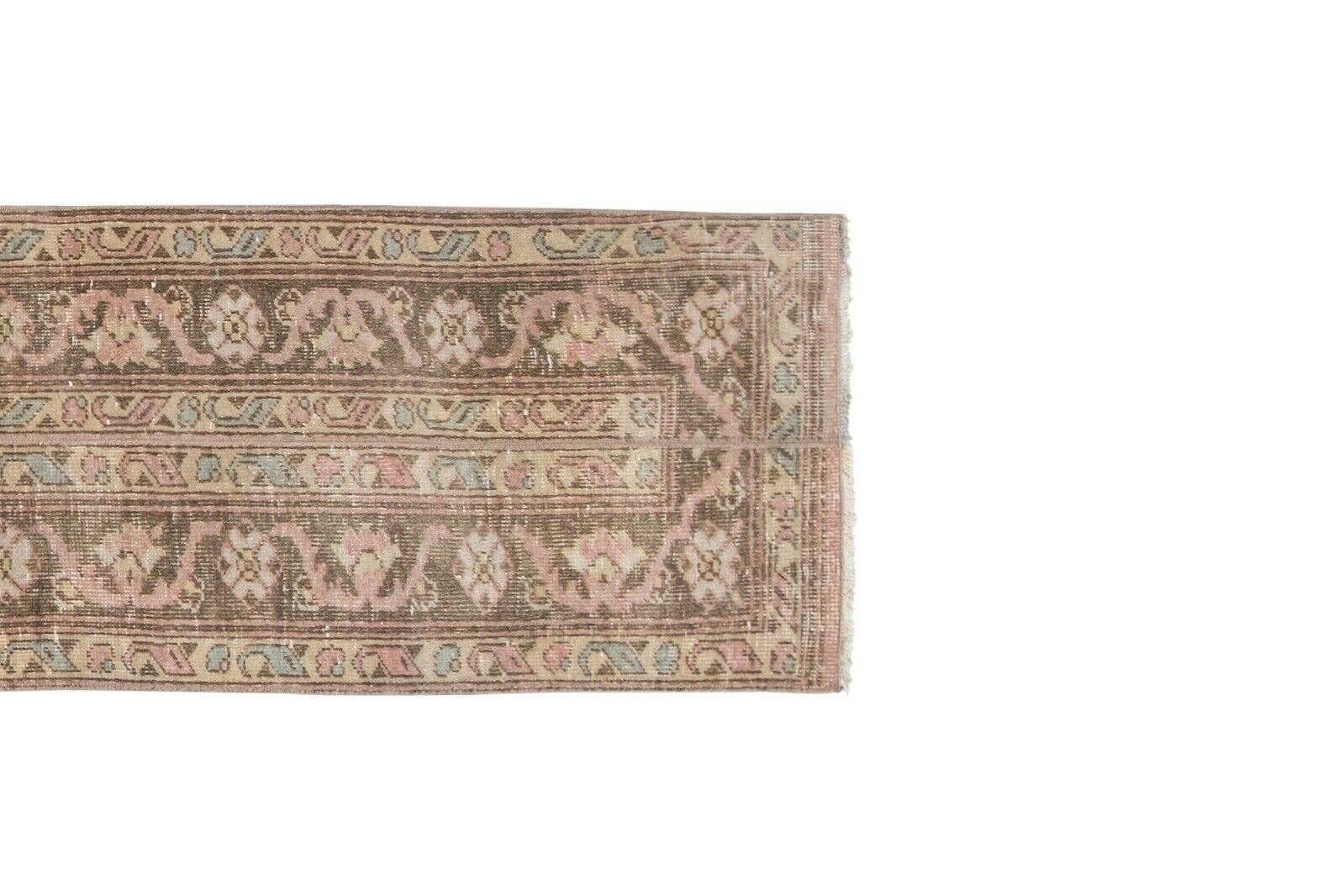 Vintage Turkish Runner Rug 1'7'' x 11'3''