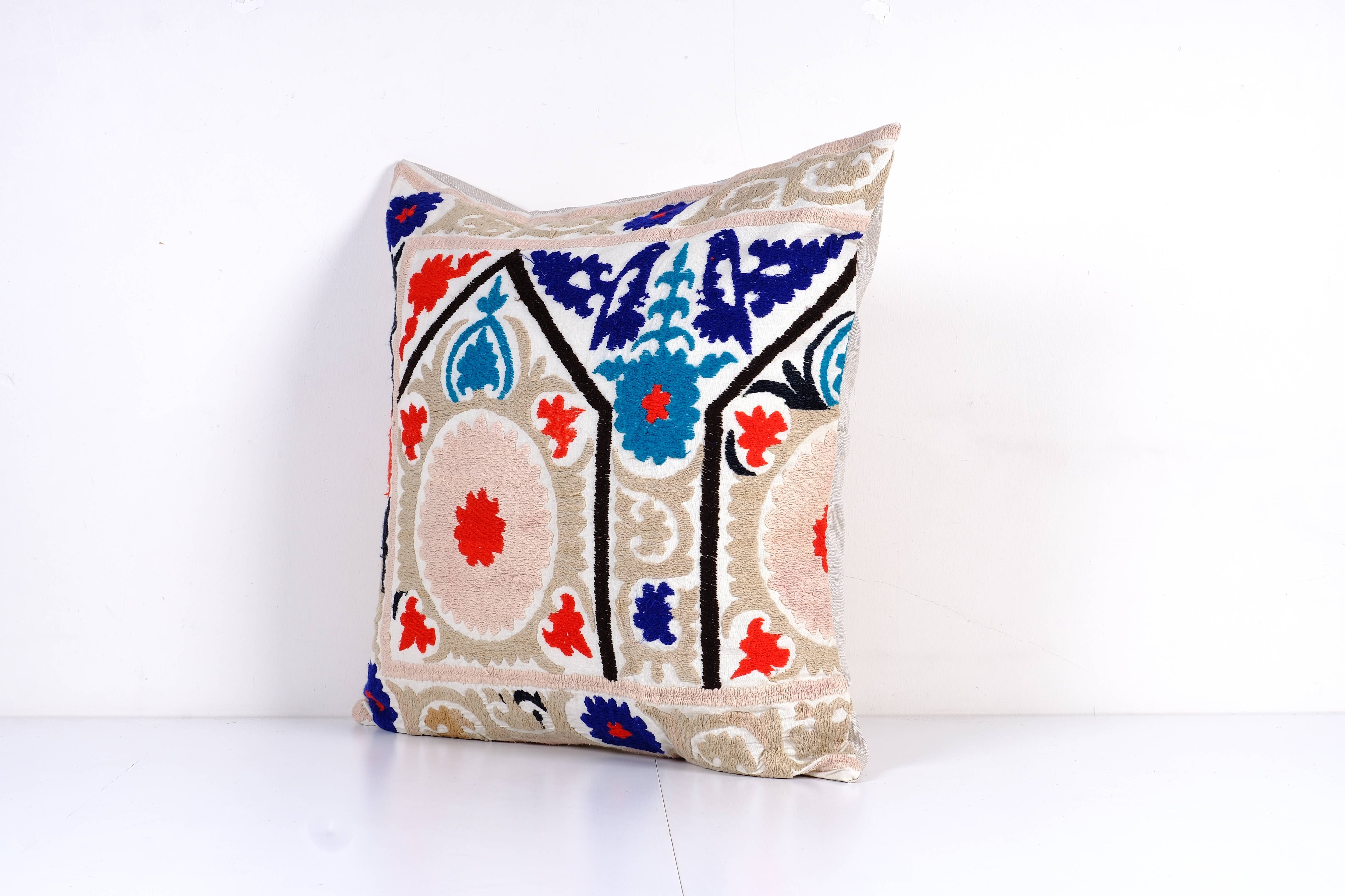 Suzani Pillow Cover | 22'' x 24''