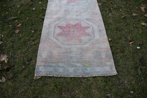 Vintage Oushak Runner 2'10'' x 12'8''