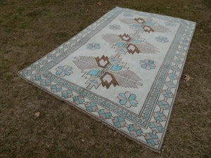 Vintage Oushak Runner 4'11'' x 7'10''
