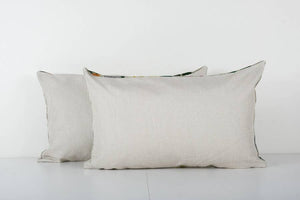 Silk Ikat Velvet Pillow Cover Set of 2 | 16'' x 24''