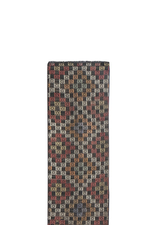 Vintage Kilim Runner 2'2'' x 15'11''