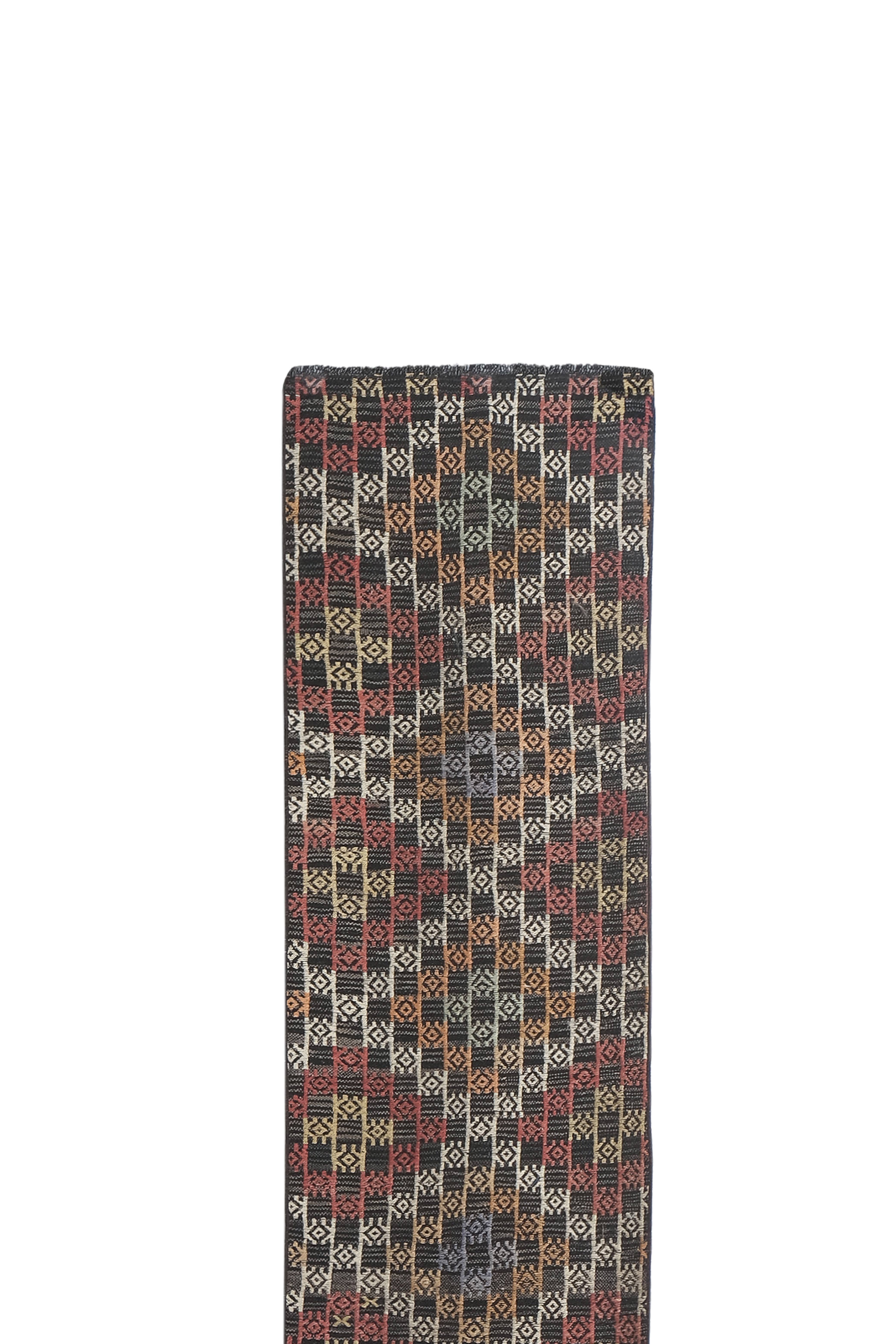 Vintage Kilim Runner 2'2'' x 15'11''