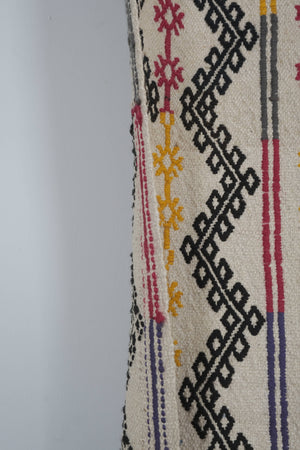 Vintage Turkish Kilim Runner 2'8'' x 16'6''