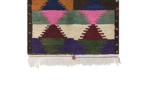 Vintage Turkish Shaggy Tulu Rug 45'' x 55''