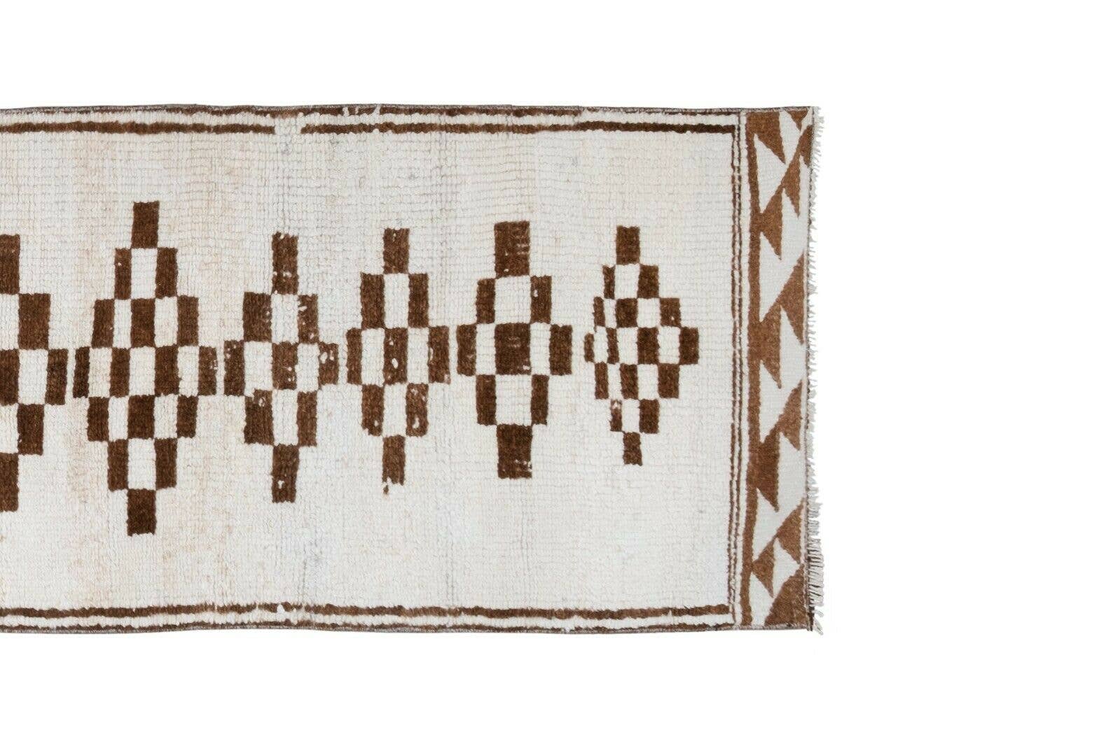 Vintage Kurdish Runner Rug 2'9'' x 11'1''