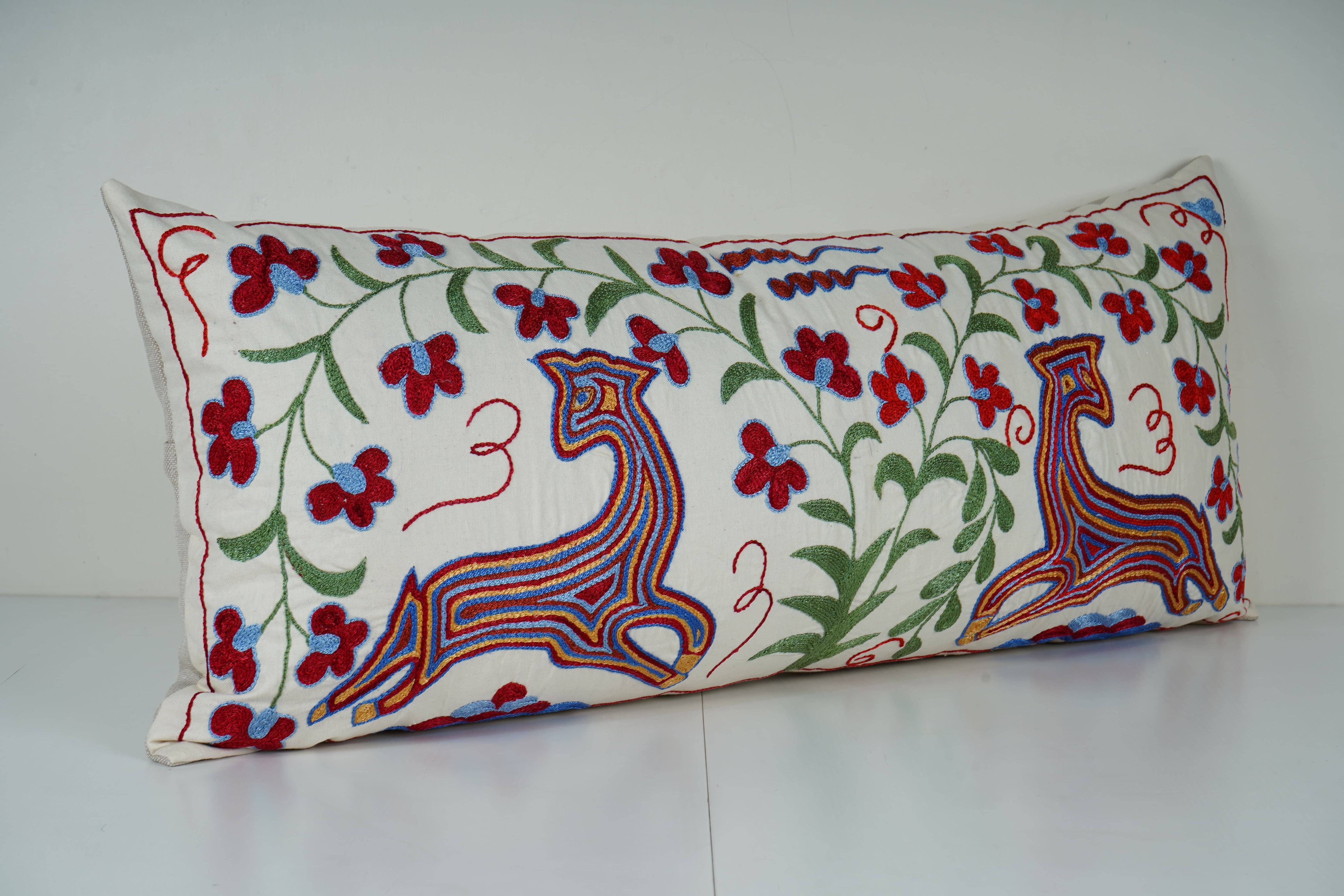 Suzani Bedding Pillow Cover | 16'' x 35''