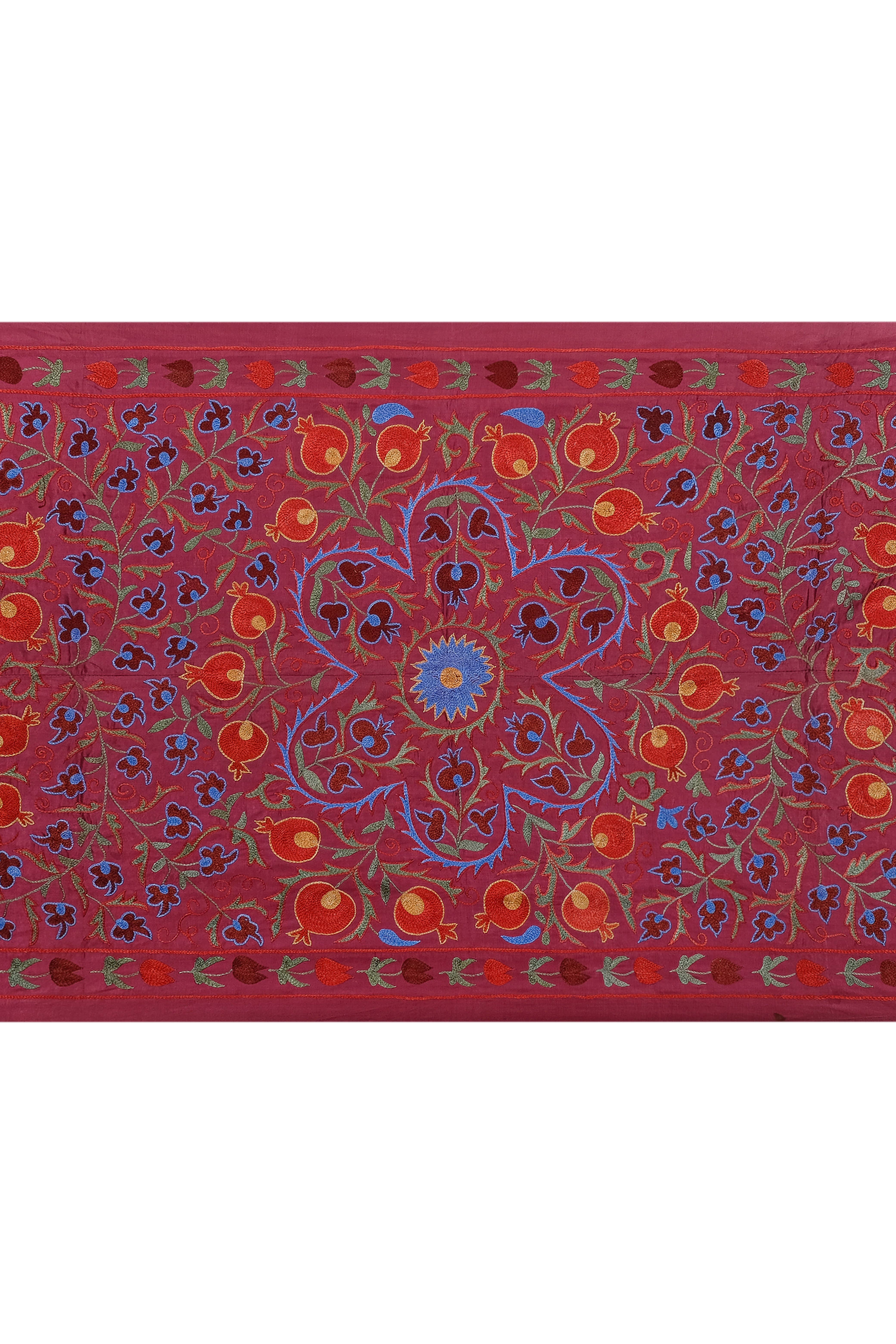 Silk Suzani Runner 3'1'' x 6'3''