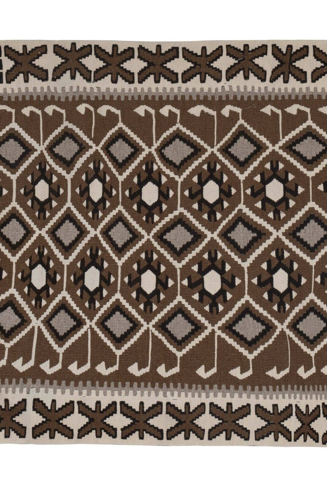 Vintage Turkish Kilim Rug 46'' x 55''
