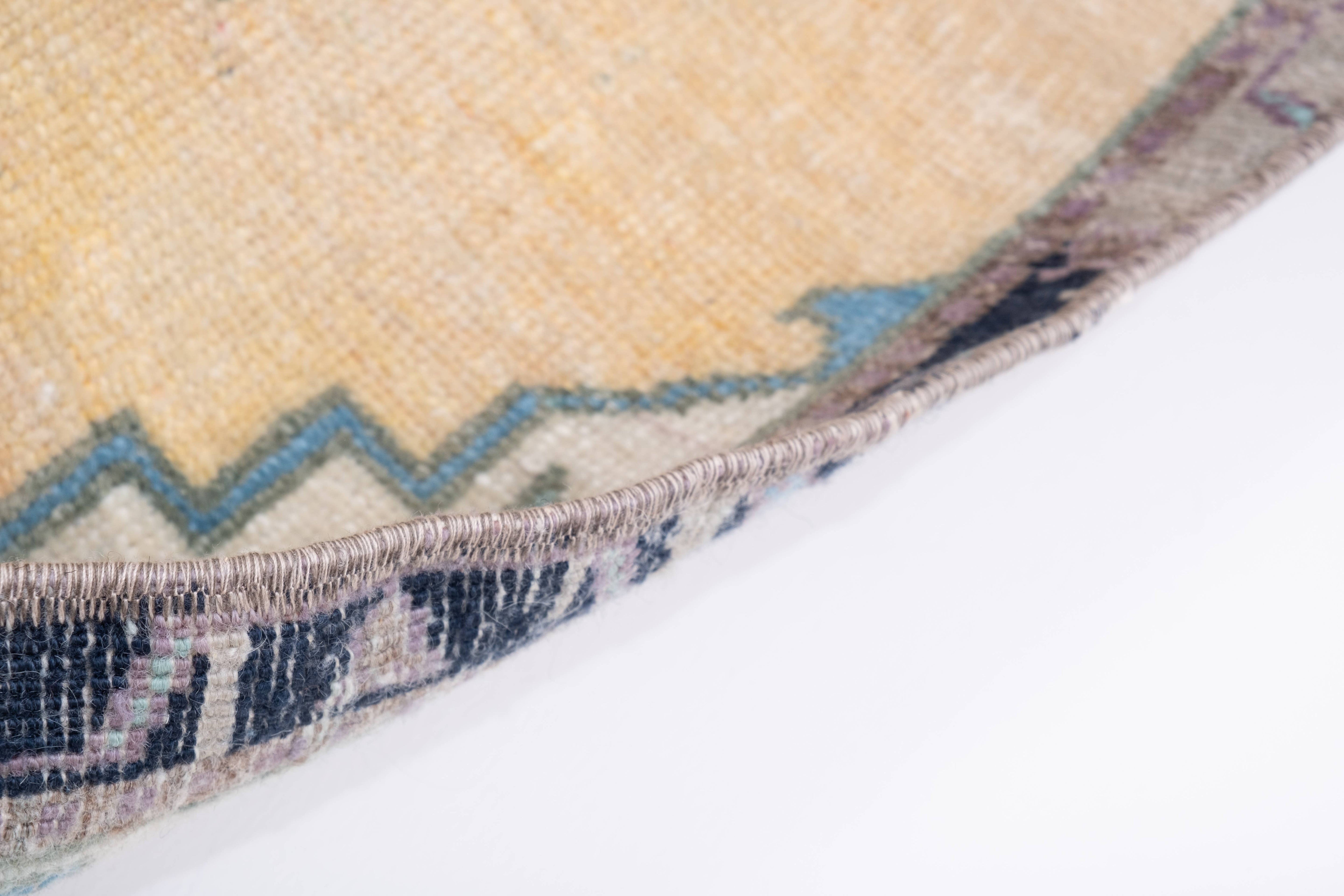 Vintage Turkish Yastik Rugs Set of 2 | 20'' x 39''