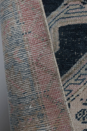 Vintage Turkish Karapinar Runner Rug 3'11'' x 12'10''