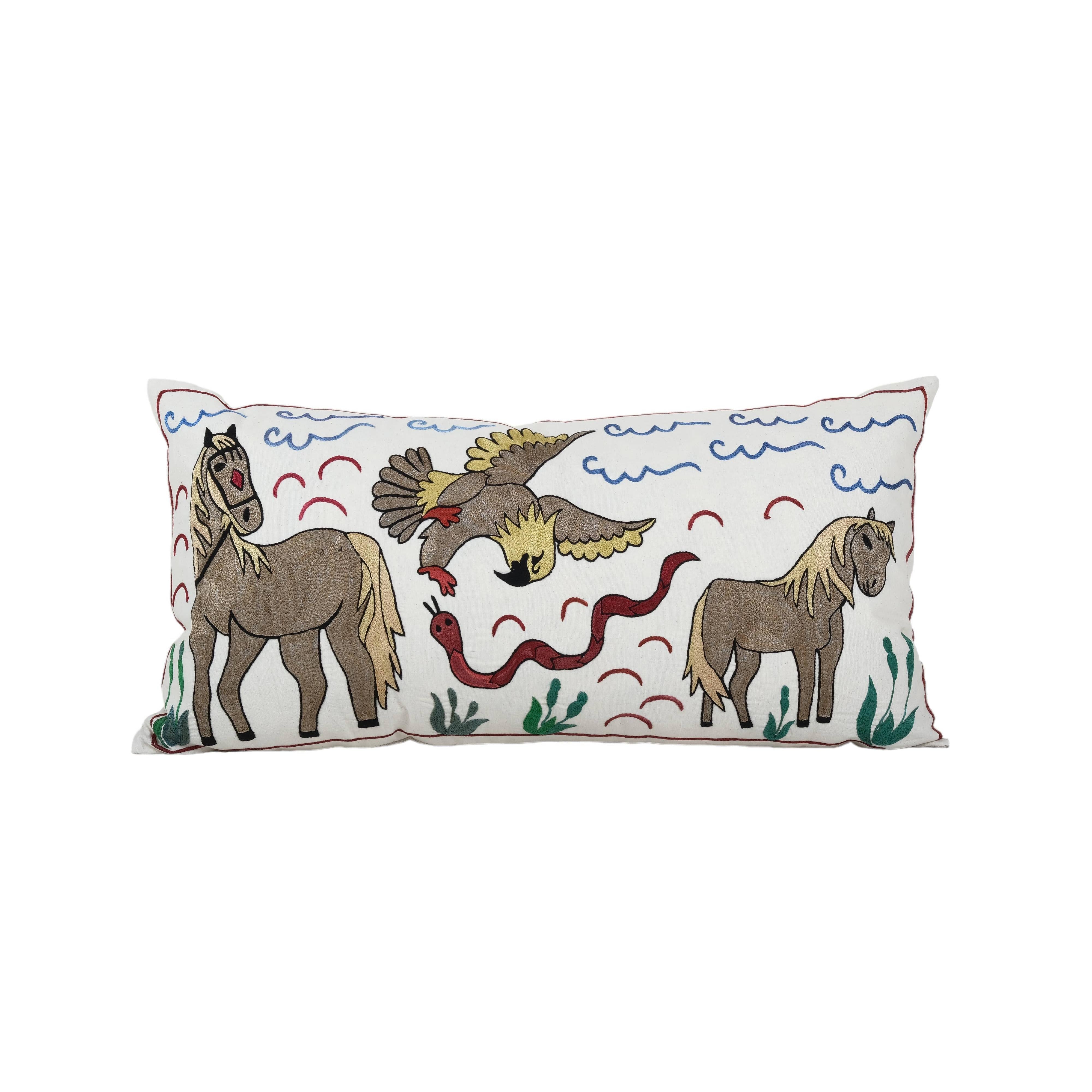 Suzani Bedding Pillow Cover | 18'' x 35''