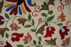 Bird Suzani Wall Hanging & Tablecloth | 18'' x 33''