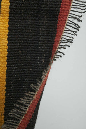 Vintage Turkish Kilim Rug 7'6'' x 13'9''