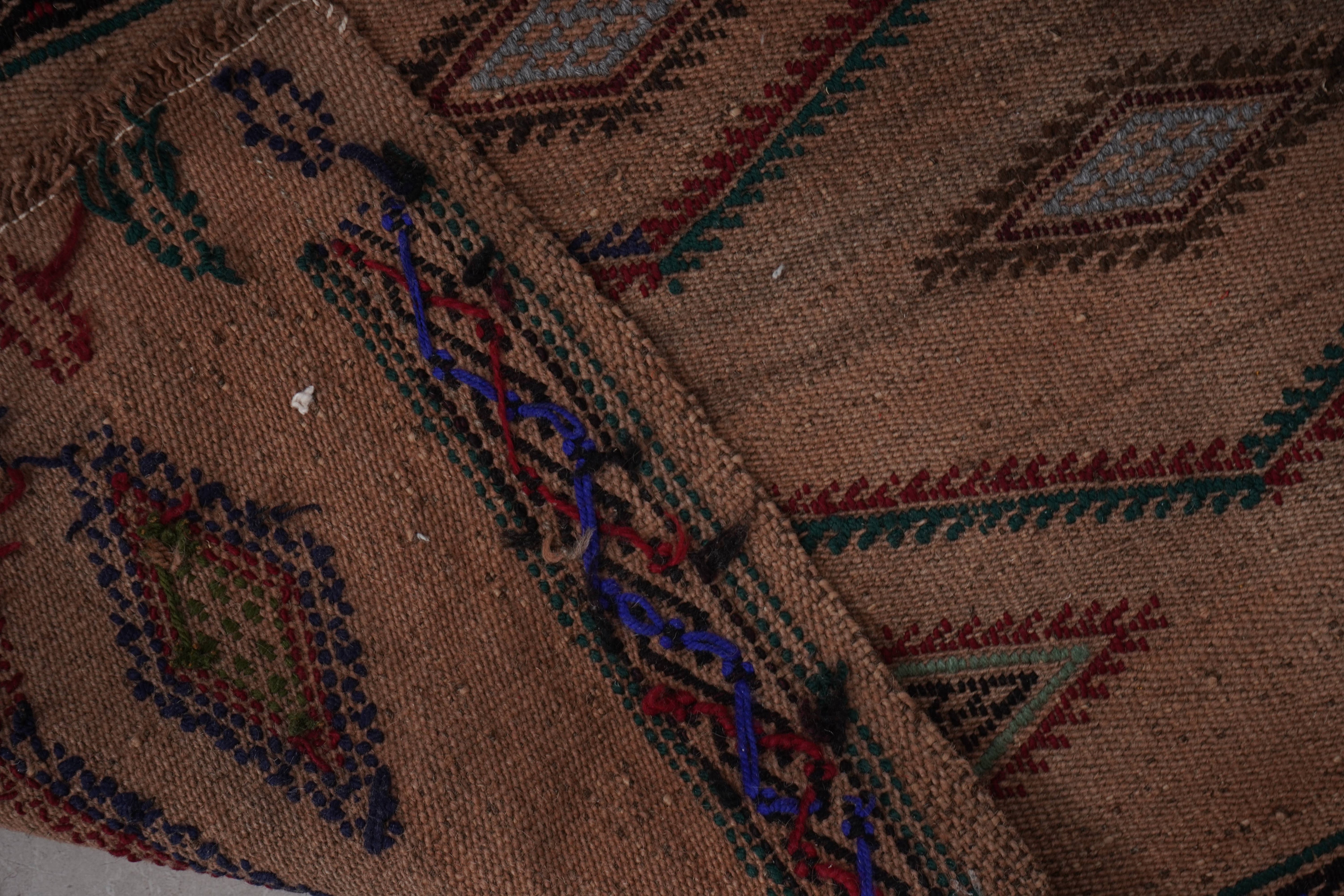Vintage Turkish Jajim Runner 1'7'' x 12'6''