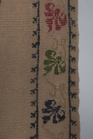 Vintage Turkish Kilim Runner 2'7'' x 13'4''