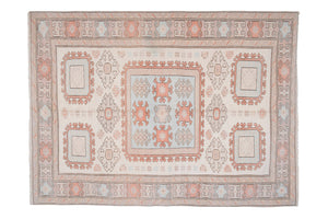 Vintage Oushak Rug 5'8'' x 7'8''