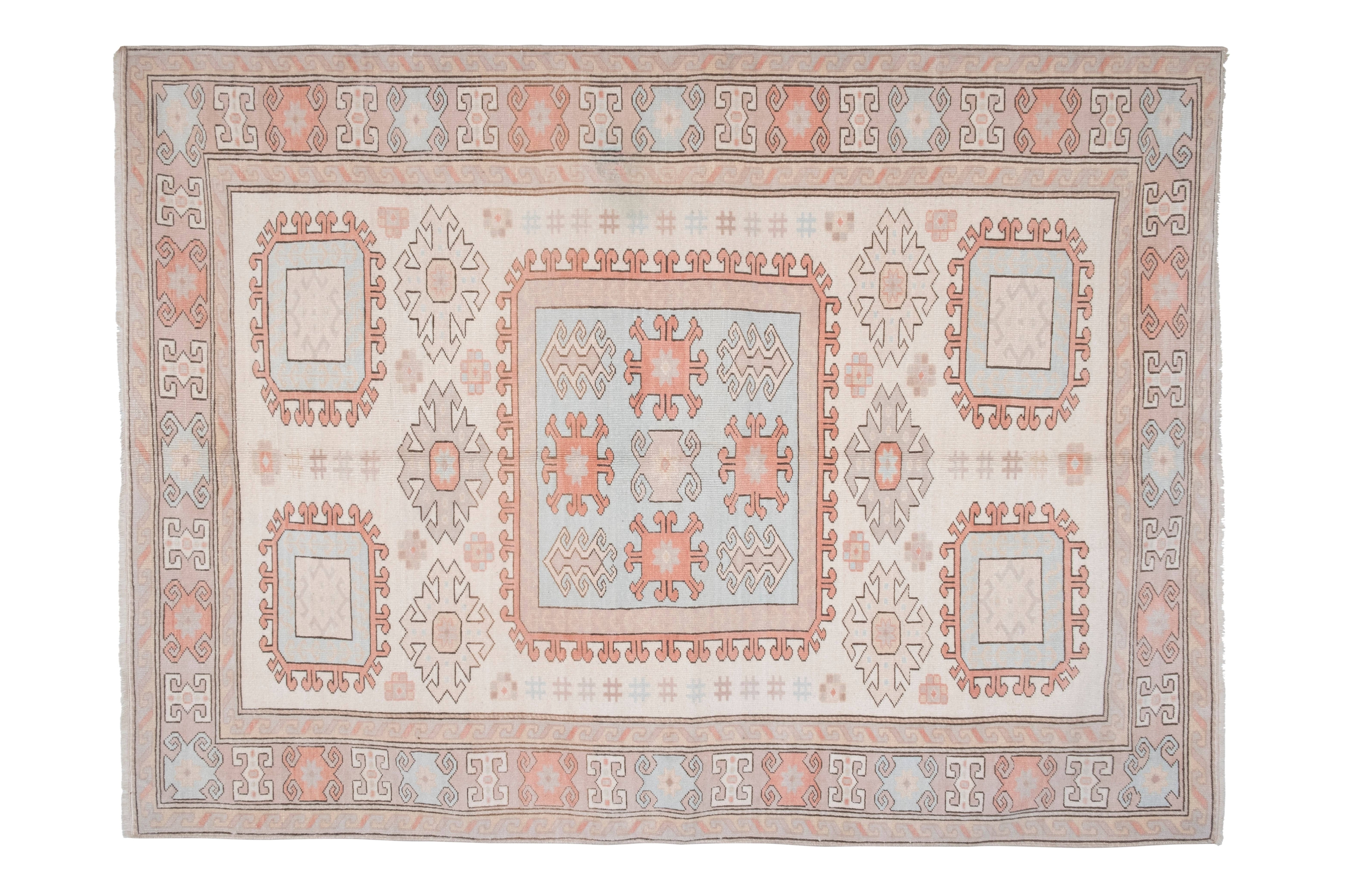 Vintage Oushak Rug 5'8'' x 7'8''