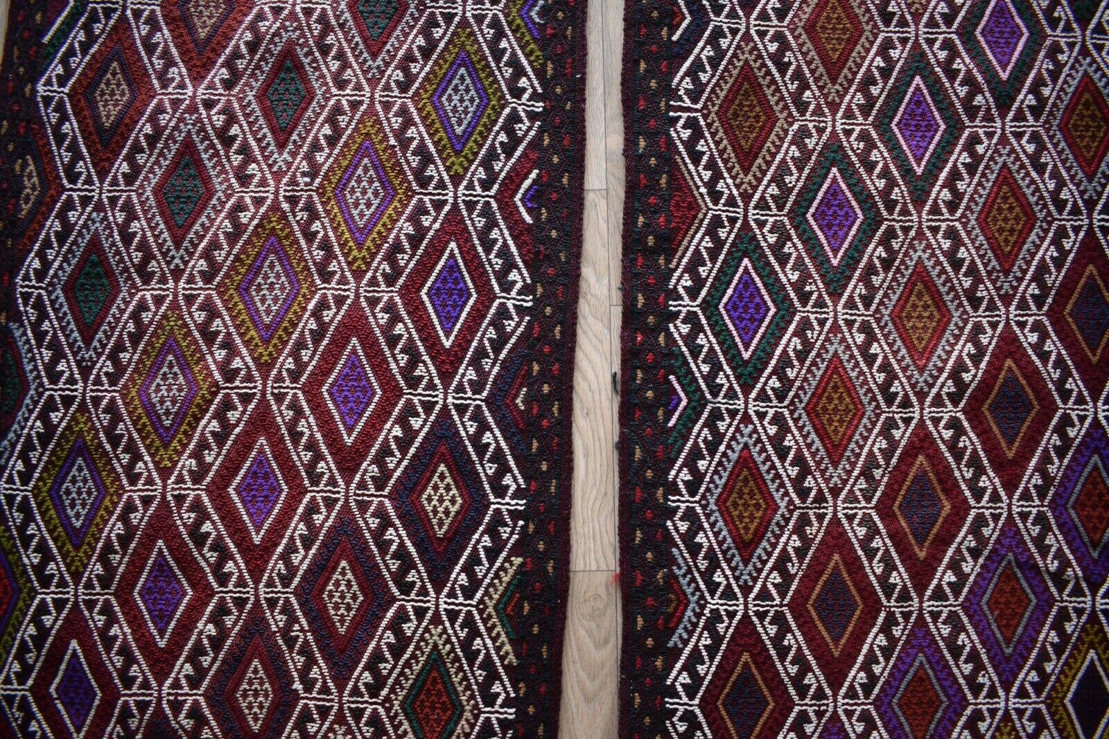 Vintage Kilim Yastik Rugs Set of 2 | 22'' x 41''