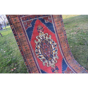 Vintage Turkish Rug 4'3'' x 7'10''