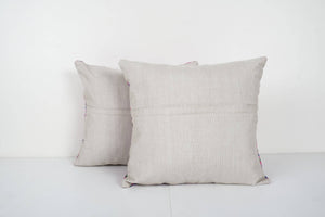 Uzbek Roller Printed Pillow Cover Set of 2 | 20'' x 20''
