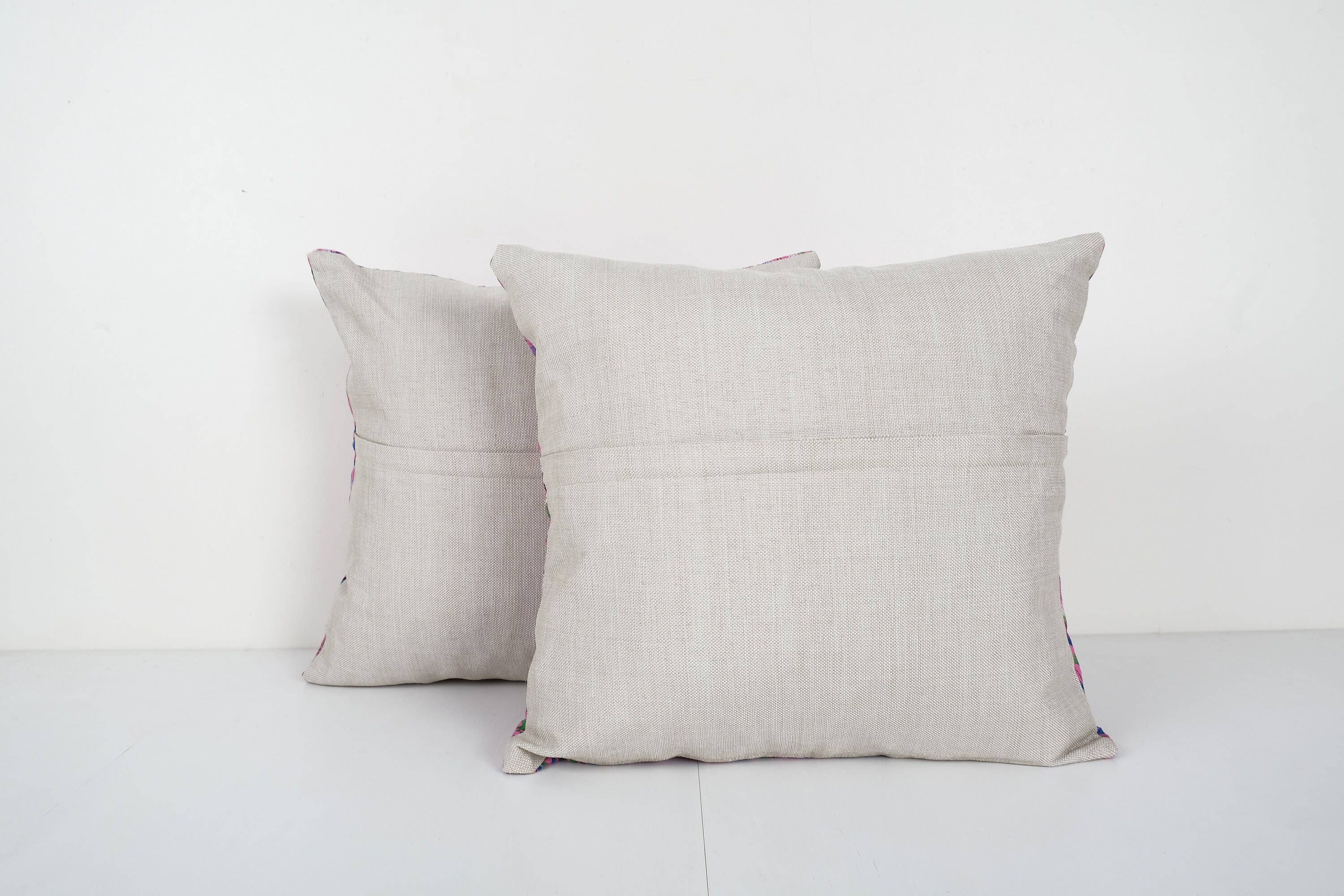 Uzbek Roller Printed Pillow Cover Set of 2 | 20'' x 20''