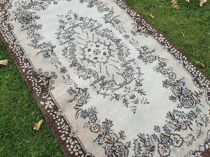 Vintage Turkish Anatolian Rug 3'10'' x 7'3''