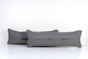 Rug Bedding Pillow Cover Set of 2 | 12'' x 35''