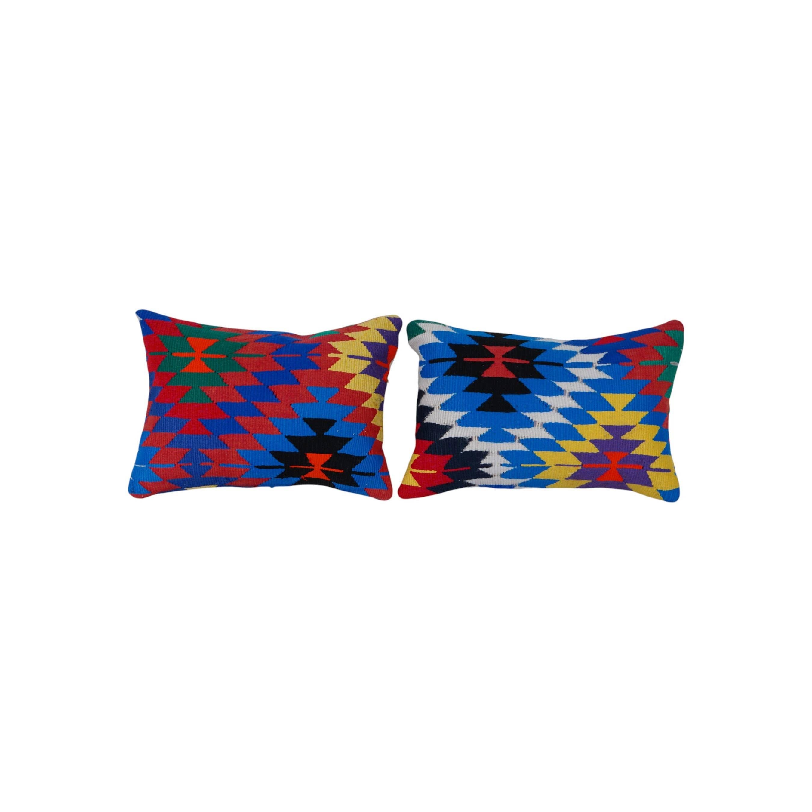 Kilim Pillow Cover Set of 2 | 14'' x 20''
