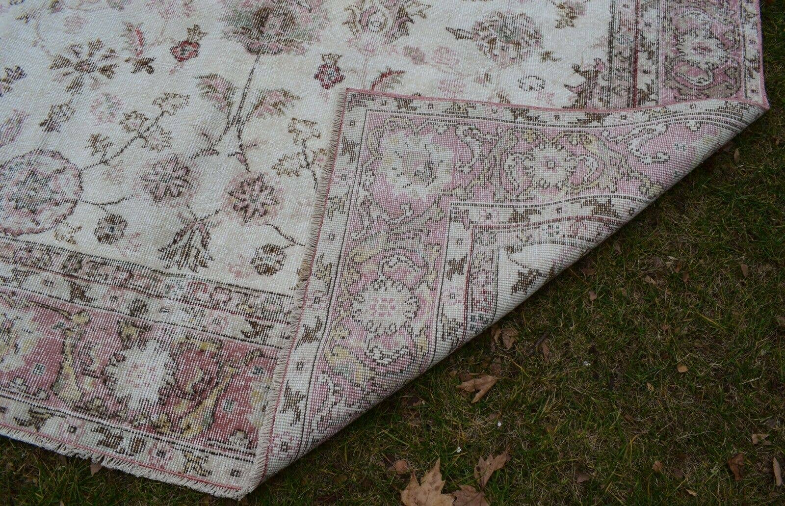 Vintage Oushak Rug 6'5'' x 10'