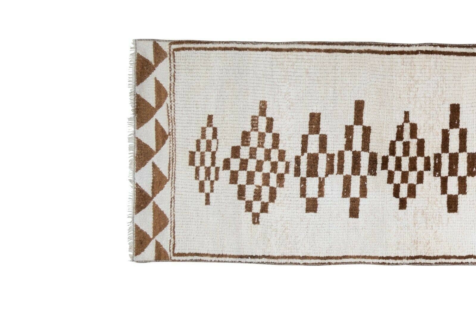 Vintage Kurdish Runner Rug 2'9'' x 11'1''