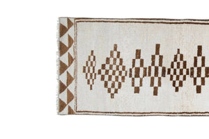Vintage Kurdish Runner Rug 2'9'' x 11'1''