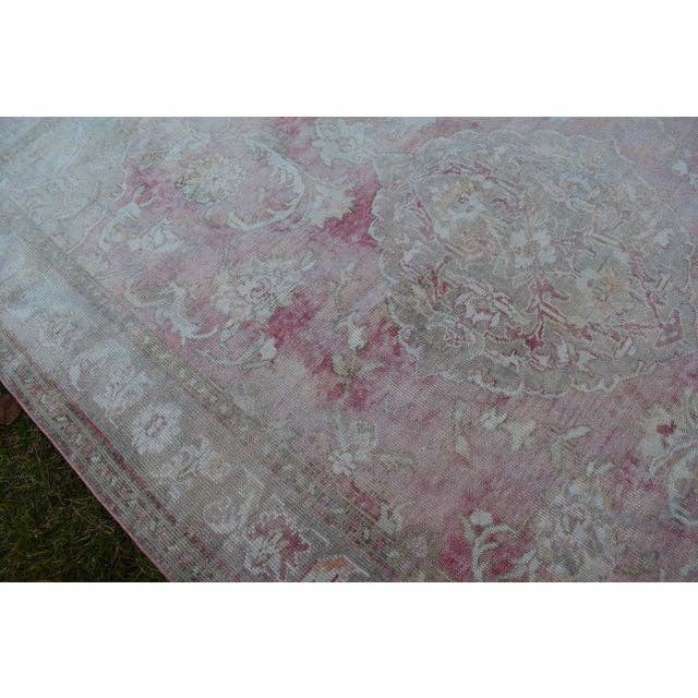 Vintage Turkish Rug 6'3'' x 8'10''
