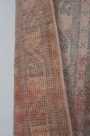 Vintage Kurdish Runner Rug 2'6'' x 7'7''