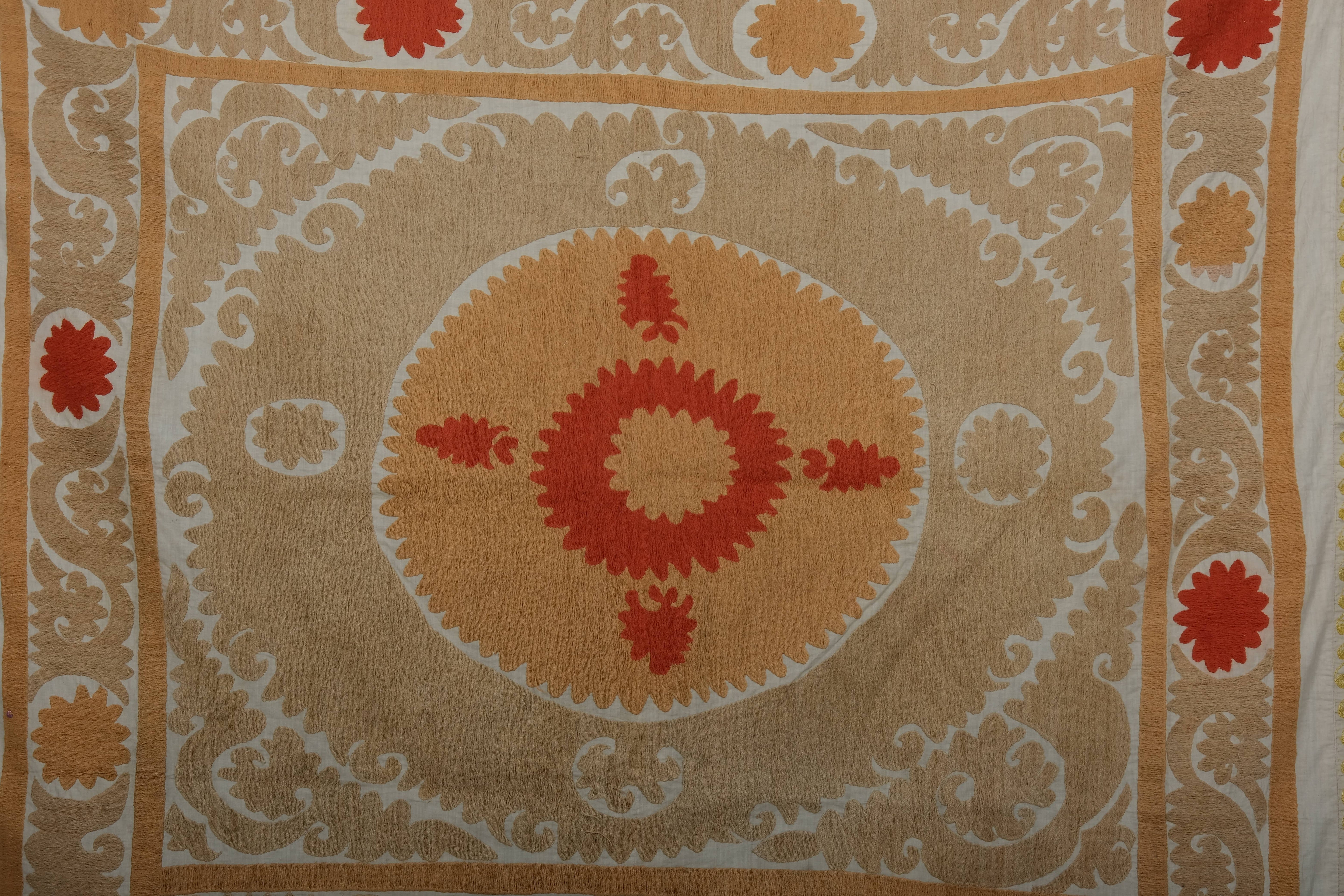 Suzani Wall Hanging & Bedspread | 5' x 5'9''
