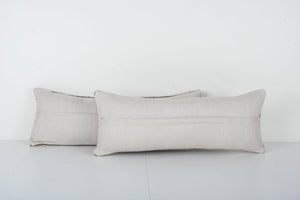 Rug Pillow Cover Set of 2 | 10'' x 26''
