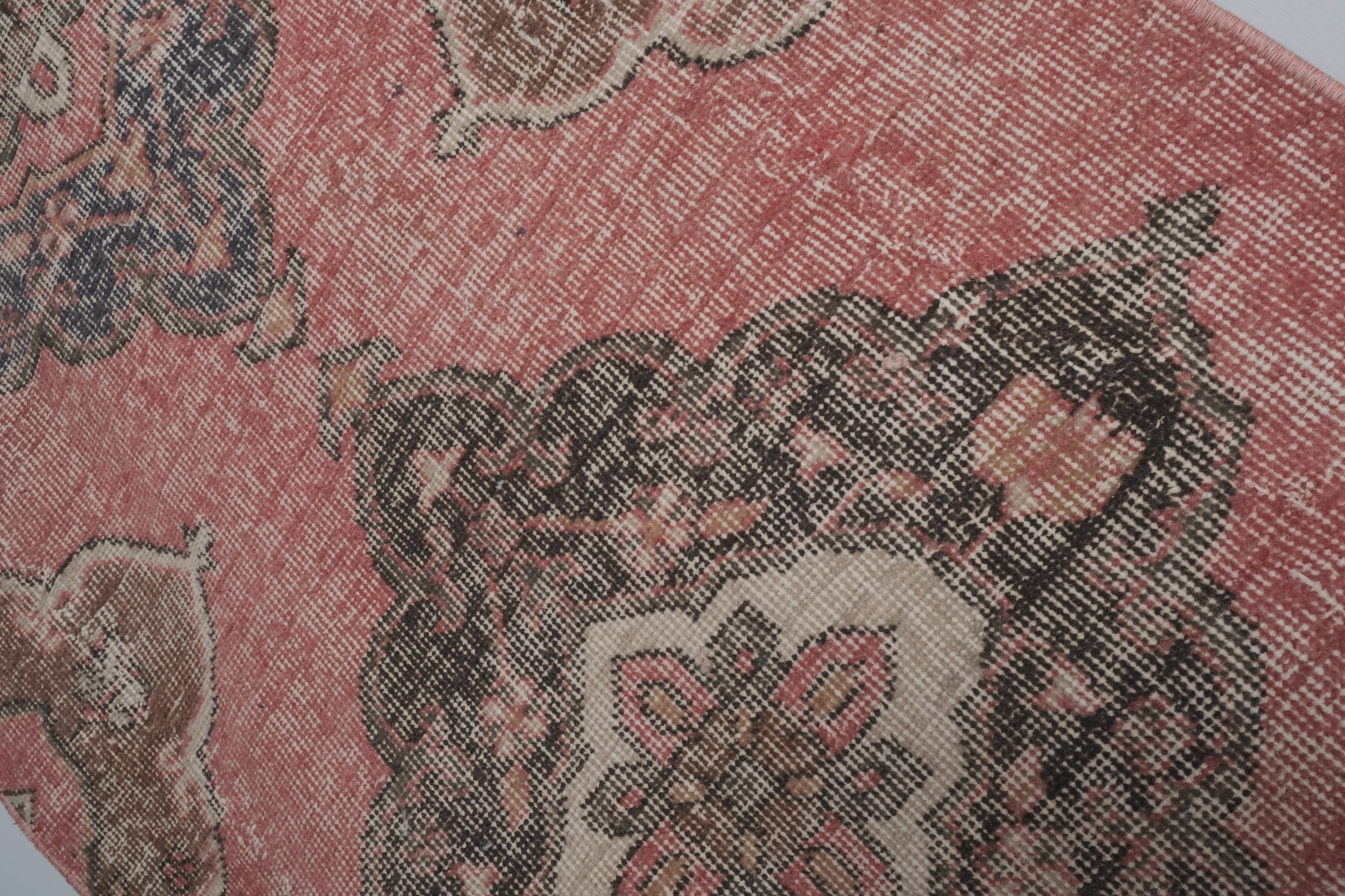 Vintage Kurdish Runner Rug 2'7'' x 12'11''