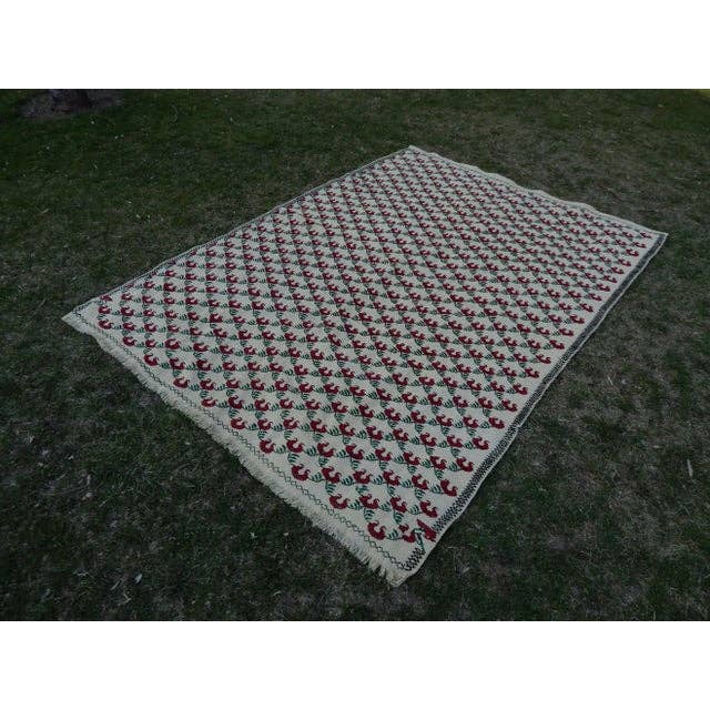 Vintage Kilim Rug 5'10'' x 8'