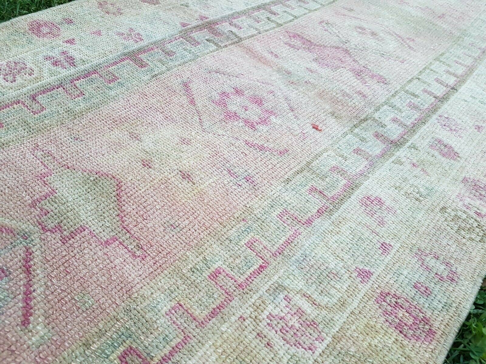 Vintage Kurdish Runner Rug 2'9'' x 13'