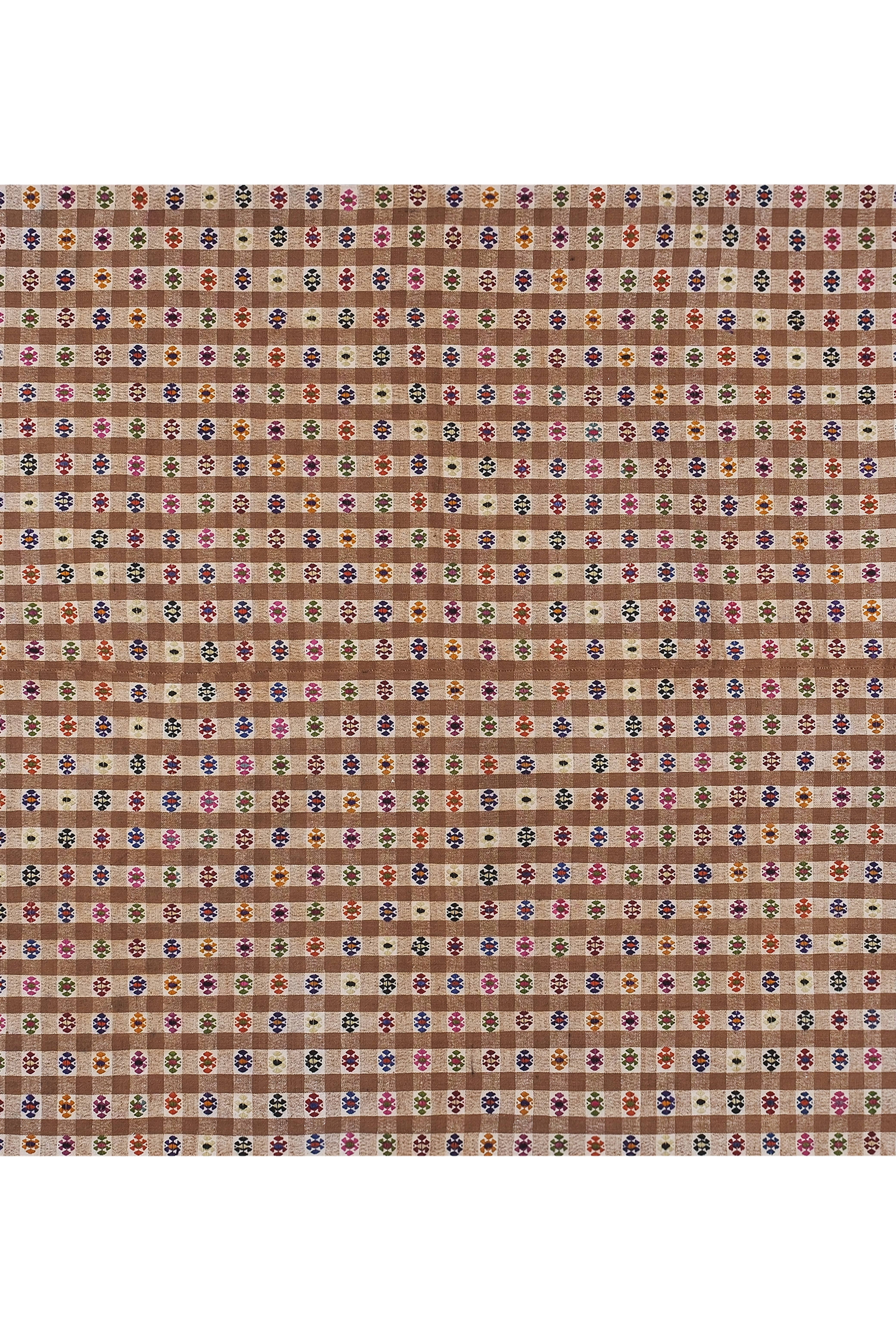 Vintage Turkish Kilim Rug 6'6'' x 8'1''