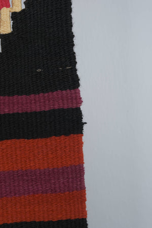 Vintage Turkish Anatolian Kilim Runner 2'9'' x 14'1''