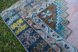 Vintage Caucasian Runner Rug 4'5'' x 10'10''