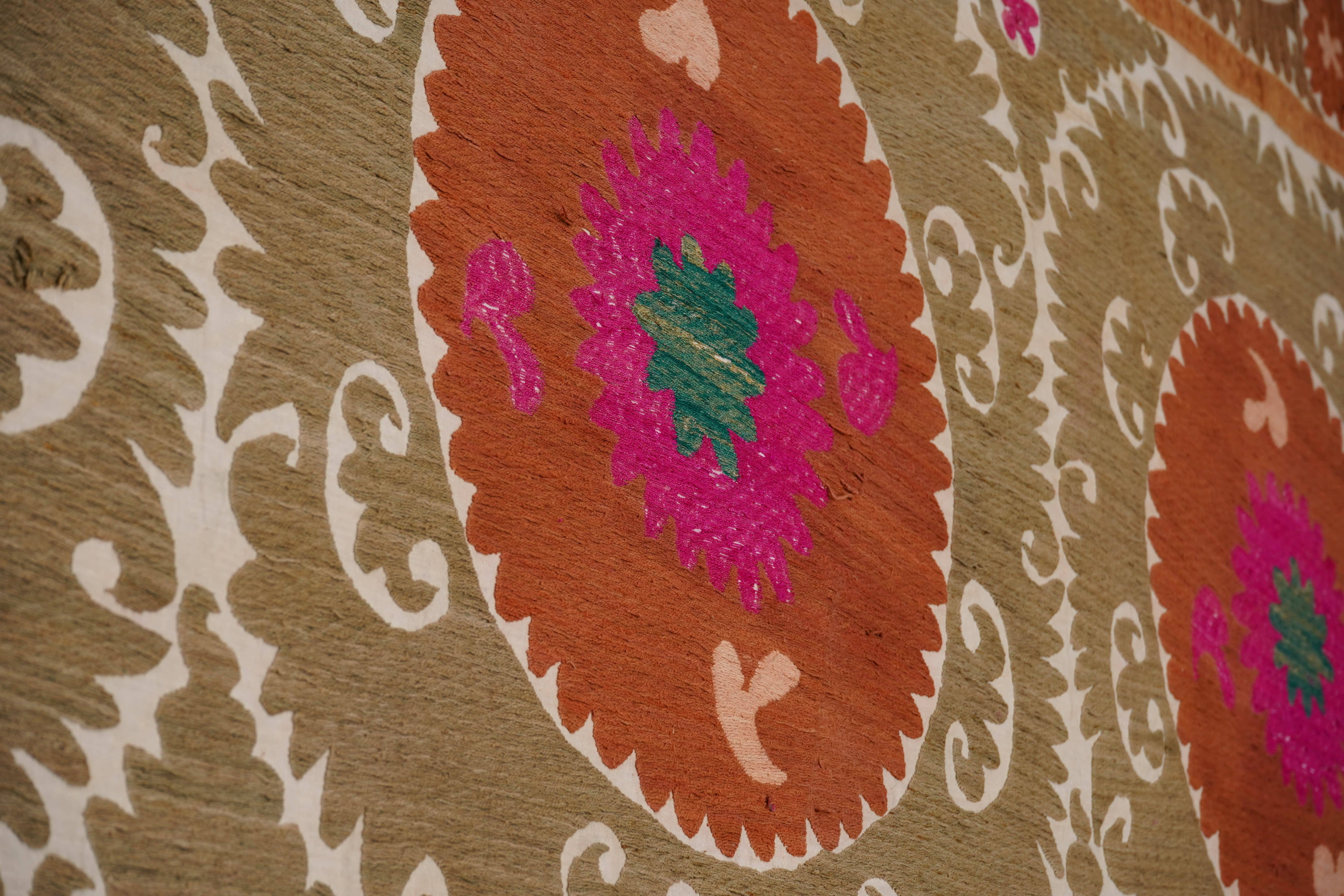 Suzani Wall Hanging & Bedspread | 6'11'' x 10'3''