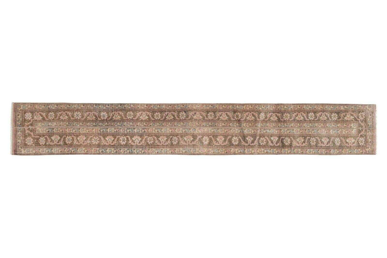 Vintage Turkish Runner Rug 1'7'' x 11'3''
