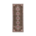 Vintage Turkish Karapinar Runner Rug 3'8'' x 8'11''
